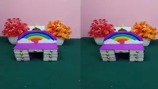 Cute Desk Organiser | DIY | Matchbox craft idea