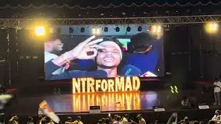 Jr NTR fans tribute AV special video in mad square success meet function ntrformad fans reaction