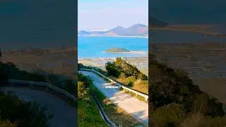 Coastal Giants Wind Turbines Adding Grace to Hailing Island's Shores #island #china #adventure #2026