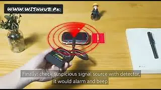 Anti Camera RF Signal Detector Anti Wireless Cam K18 Scanner GSM Audio GSM Device Finder