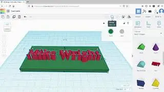 Grouping Objects on Tinkercad