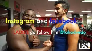EPIC SHOULDER WORKOUT WITH MY FRIEND FAHAD