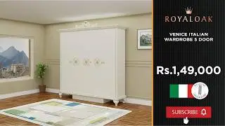 Royaloak | Venice Italian Wardrobe 5 Door