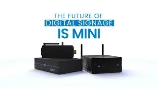 Digital Signage Gone Mini | Azulle for Digital Signage
