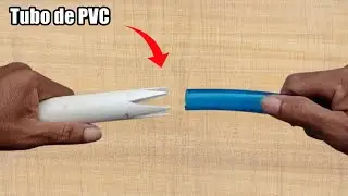 Por que eu não conhecia esse truque antes! Conectando a mangueira de água ao Tubo Pvc sem usar cola