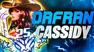 Dafran OP Cassidy and Soldier 76 gameplay! [ Overwatch Season 34 Top 500 ]