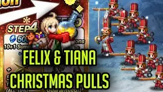 Christmas Summons For Tiana & Felix! - [FFBE] Final Fantasy Brave Exvius