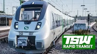 TSW: RAPID TRANSIT #1: Der Talent 2 als S-BAHN S2 in Leipzig! | TRAIN SIM WORLD deutsch