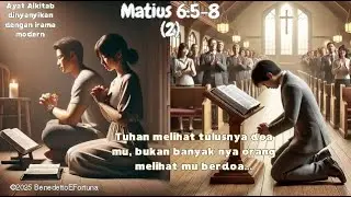 **Lagu Ceria Matius 6:5-8 (2) | Doa dengan Hati yang Tulus** 🎶🌟