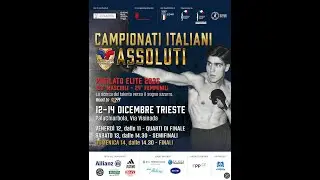 CAMPIONATI ITALIANI ASSOLUTI M/F TRIESTE 2025 | SEMIFINALS | RING B