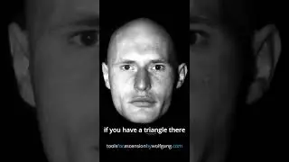 What is the PSYCHIC TRIANGLE in Your Face? #shorts #facereading #psychictalent  #physiognomy #face