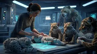 She Found Cub Wrapped in Bandage — Others Performed a Medical Procedure More Com HFY | Sci-Fi Story