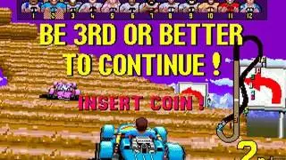 Power Drift (Sega 1988)  Attract Mode 60fps
