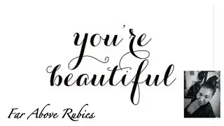 You Are Beautiful❤️ Sunday Morning Scripture Read Song Of Solomon 4:7 NIV