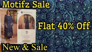 Motifz Flat 40% Off | Motifz New Festive Collection 2025 ❤️
