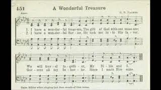I Have a Wonderful Treasure (A Wonderful Treasure)