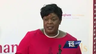 Introductory news conference for Birmingham City Schools Superintendent Dr. Lisa Herring