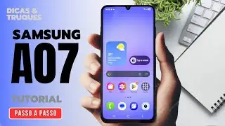 Como digitar uma palavra pequena e aparecer um texto no teclado no Samsung Galaxy A07