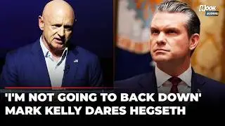 'Never Backed Down From A Fight' Mark Kelly Rips Hegseth Over Demotion Threat, Sues Pentagon Chief