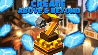GROWING QUARTZ CRYSTALS & DESTABILIZED REDSTONE! Create Above And Beyond EP11| Modded Minecraft 1.16