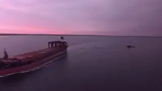 The Mobile Pearl passing Conimicut Light 03/14/16