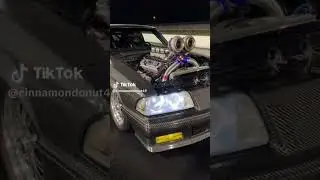 twin turbo Fox body mustang