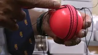The Making Of New Pink Cricket Ball