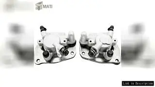Front Left Right Brake Caliper with Pads for Suzuki KingQuad 400 450 500 700 750 LT-A400 LT-F400 LT-