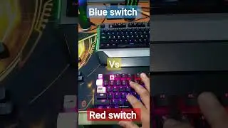 factory mechanical keyboards red switch vs blue switch. which do you prefer?