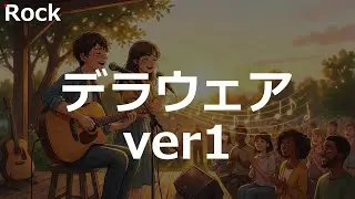 Rock | デラウェア ver1 | Rock | #1万曲チャレンジ #sunoai AI音楽 AImusic