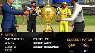Part 1/2 - Final IPL 12 / RCPL 2019 - CSK vs RCB - Chennai v Bangalore Real Cricket 18 HARD MODE