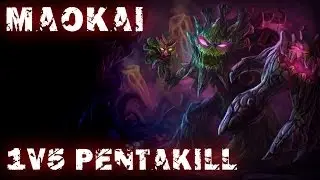 Maokai 1v5 Pentakill