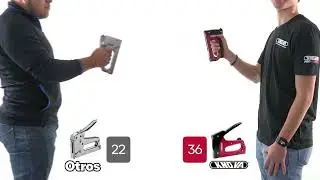 Engrapadora y Clavadora tipo Pistola Knova &iexcl;Sistema m&aacute;s suave y preciso! &ndash; Ideal para casa y taller