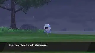 Shiny Wishiwashi While Fishing