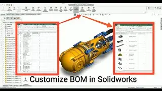 Solidworks BOM Tutorial to add images in BOM excel sheet