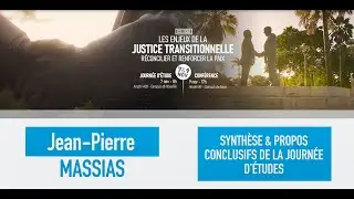 9- Synthèse & propos conclusifs de la journée d’études