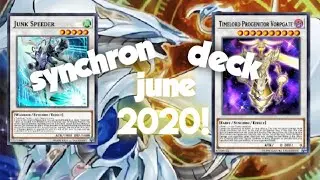 Consistent! Synchron Synchro Deck Profile + 1rst turn cosmic blazar Combo June 2020