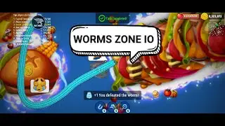 WormsZone.io : Hungry Snacks Game Magic Game Play Go To Top 1 Rank