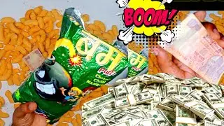 OMG Real Money Inside ITEM BOOM Snacks | Free Gifts and Money inside | Snackiya