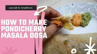 How To Make Pondicherry Masala Dosa (gluten free + vegan)