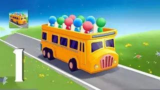 Bus Out Gameplay Walkthrough Part 1 - Level 1 ~ 4 (Android, IOS)