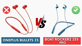 Which🤔 neckband would YOU choose &ndash; OnePlus Bullets Z3 or boAt Rockerz 235 Pro?