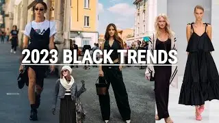 Top Black Fashion Trends 2023|How to wear Black outfit idaes|Trends Black...