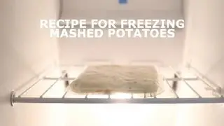 Recipe for Freezing Mashed Potatoes : Potatoes