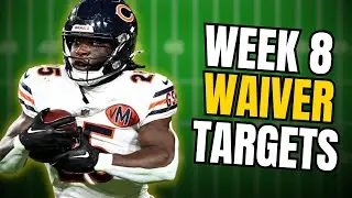 Fantasy Football Week 8 Waiver Wire Pickups | Must-Add Players & Hidden Gems