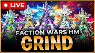 🔴LIVE! HARD MODE FACTION WARS Grind & Chimera Keys... Raid Shadow Legends