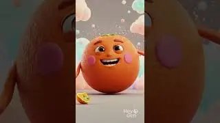 Dancing fruits with colors