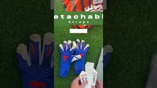 T1tan goalkeeper glove unpacking and ASMR Alien Gravity Blue 2.0
