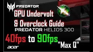 GTX 1060 & 1050ti GPU (Notebook) Undervolt & Overclock Guide