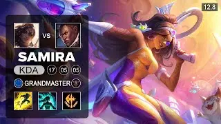 Gen G Ruler Samira vs Lucian ADC - KR Grandmaster - Patch 12.8 Season 12